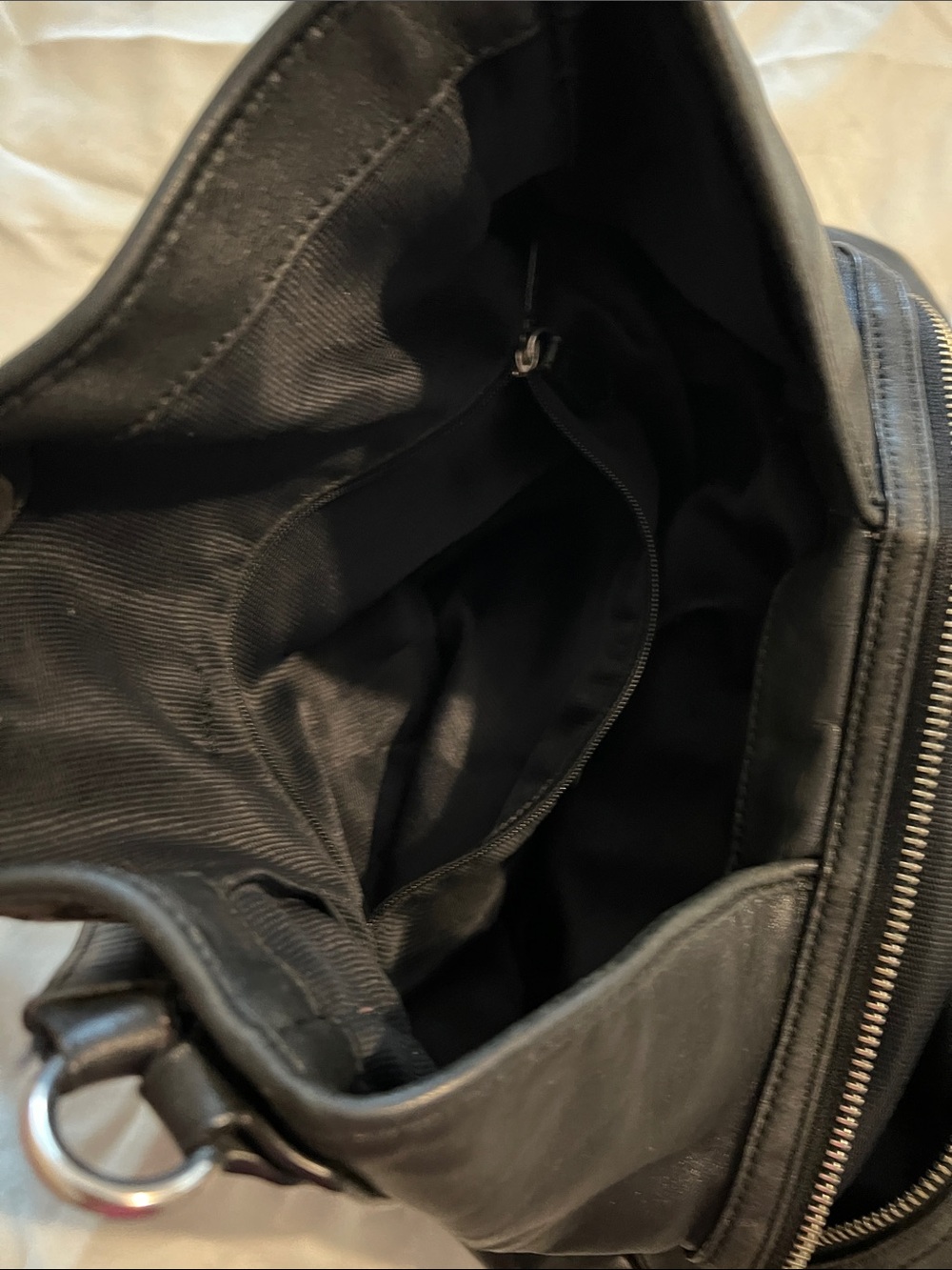 Coach Brown and Black Signature Shoulder Bag - Picture 11 of 16